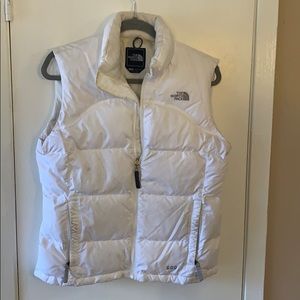 While NorthFace puff vest
